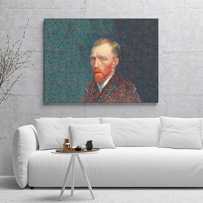 Self Portrait By Vincent Van Gogh Canvas Wall Art - Canvas Prints, Prints for Sale, Canvas Painting, Canvas On Sale