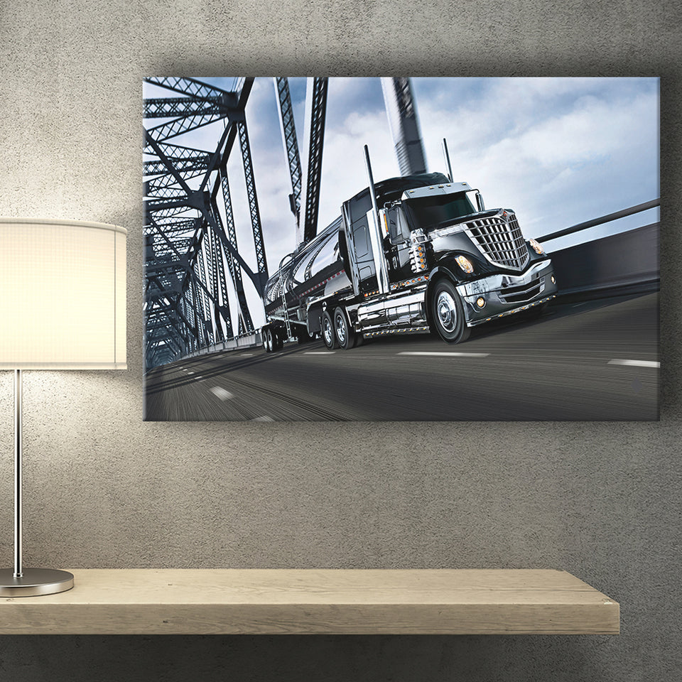 Semi Truck Canvas Wall Art Canvas Prints Wall Art Home Decor