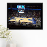 Seton Hall Pirates Stadium Framed Canvas Prints Prudential Center Wall Art,Sport Stadium Art Prints, Fan Gift