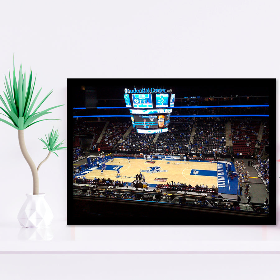 Seton Hall Pirates Stadium Art Prints Prudential Center Wall Art,Sport Stadium Art Prints, Fan Gift, Wall Decor