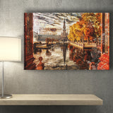 Seville, Plaza De Espana, Parque De Maria Luisa, Canvas Prints Wall Art Home Decor