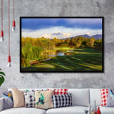 Shadow Creek Golf Club, Hole 04, North Las Vegas, Nevada, Golf Sport Print, Golf Lover, Framed Art Prints Home Decor