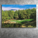 Shadow Creek Golf Club, Hole 17, North Las Vegas, Nevada, Golf Art Print, Golf Lover, Canvas Prints Wall Art Decor