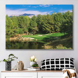 Shadow Creek Golf Club, Hole 17, North Las Vegas, Nevada, Golf Art Print, Golf Lover, Canvas Prints Wall Art Decor