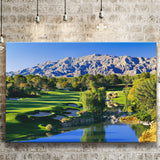 Shadow Creek Golf Club Hole 18, North Las Vegas, Nevada, Golf Art Print, Golf Lover, Canvas Prints Wall Art Decor