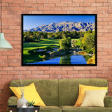 Shadow Creek Golf Club Hole 18, North Las Vegas, Nevada, Golf Sport Print, Golf Lover, Framed Art Prints Home Decor