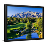 Shadow Creek Golf Club Hole 18, North Las Vegas, Nevada, Golf Sport Print, Golf Lover, Framed Art Prints Home Decor
