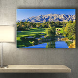 Shadow Creek Golf Club Hole 18, North Las Vegas, Nevada, Golf Art Print, Golf Lover, Canvas Prints Wall Art Decor