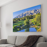 Shadow Creek Golf Club Hole 18, North Las Vegas, Nevada, Golf Art Print, Golf Lover, Canvas Prints Wall Art Decor