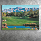 Shadow Creek Golf Course Hole 9 North Las Vegas, Golf Art Print, Golf Lover, Canvas Prints Wall Art Decor