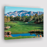 Shadow Creek Golf Course Hole 9 North Las Vegas, Golf Art Print, Golf Lover, Canvas Prints Wall Art Decor