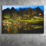 Shadow Creek Golf Course Light Night, Golf Art Print, Golf Lover, Canvas Prints Wall Art Decor