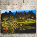 Shadow Creek Golf Course Light Night, Golf Art Print, Golf Lover, Canvas Prints Wall Art Decor