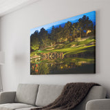 Shadow Creek Golf Course Light Night, Golf Art Print, Golf Lover, Canvas Prints Wall Art Decor