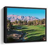 Shadow Creek Golf Source Hole 1 North Las Vegas, Golf Art Print, Framed Canvas Prints Wall Art Decor, Floating Frame
