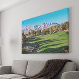 Shadow Creek Golf Source Hole 1 North Las Vegas, Golf Art Print, Golf Lover, Canvas Prints Wall Art Decor