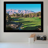 Shadow Creek Golf Source Hole 1 North Las Vegas, Golf Sport Print, Golf Lover, Framed Art Prints Home Decor
