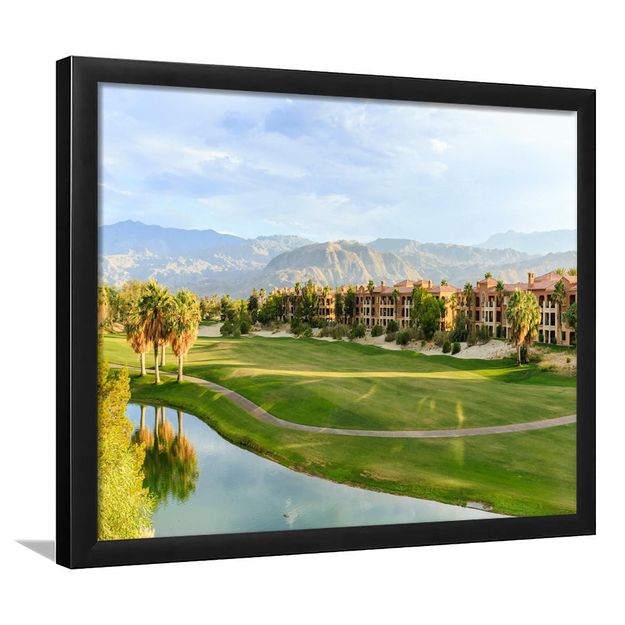 Shadow Ridge Palm Desert Golf Sourses, Golf Sport Print, Golf Lover, Framed Art Prints Home Decor