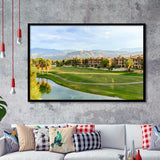 Shadow Ridge Palm Desert Golf Sourses, Golf Sport Print, Golf Lover, Framed Art Prints Home Decor