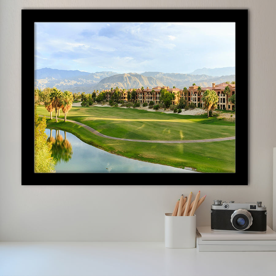 Shadow Ridge Palm Desert Golf Sourses, Golf Sport Print, Golf Lover, Framed Art Prints Home Decor