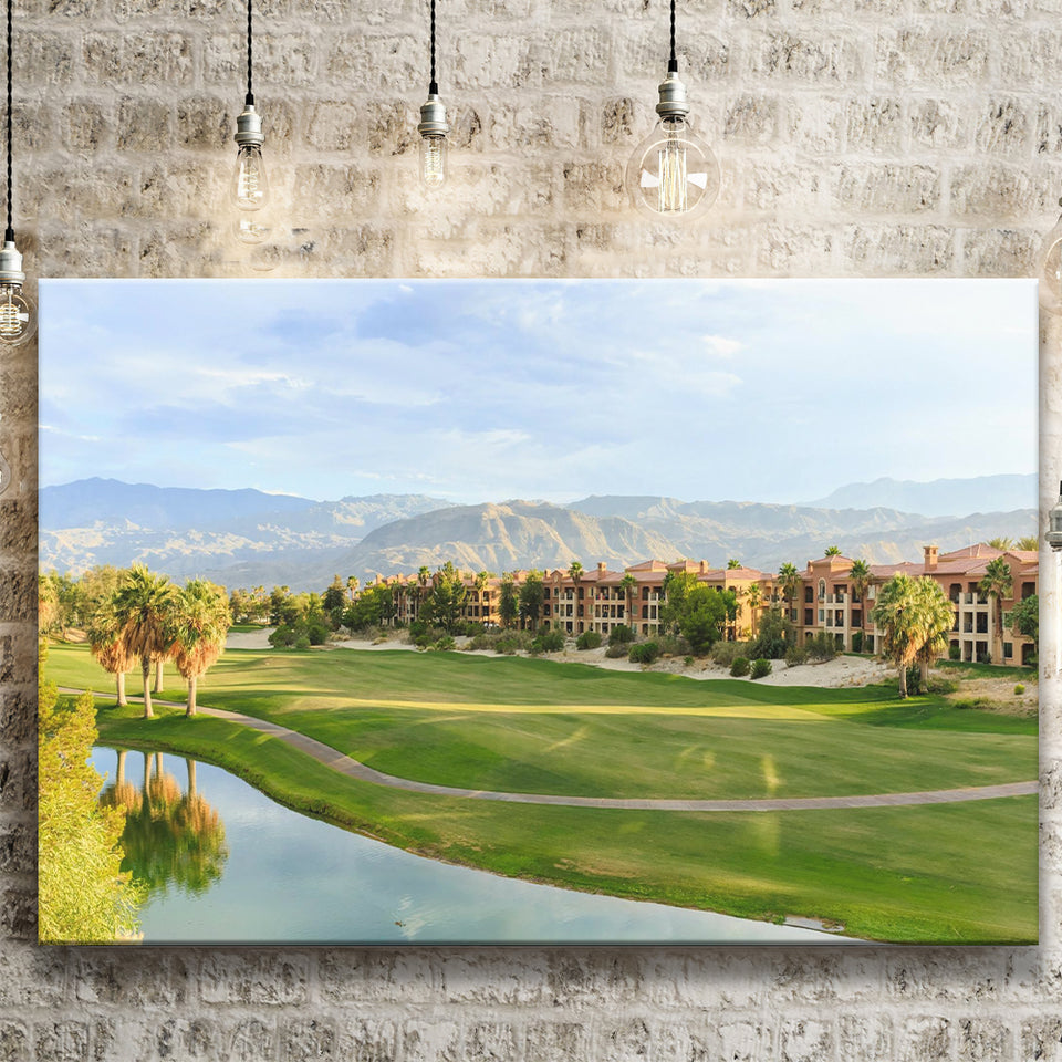 Shadow Ridge Palm Desert Golf Sourses, Golf Art Print, Golf Lover, Canvas Prints Wall Art Decor