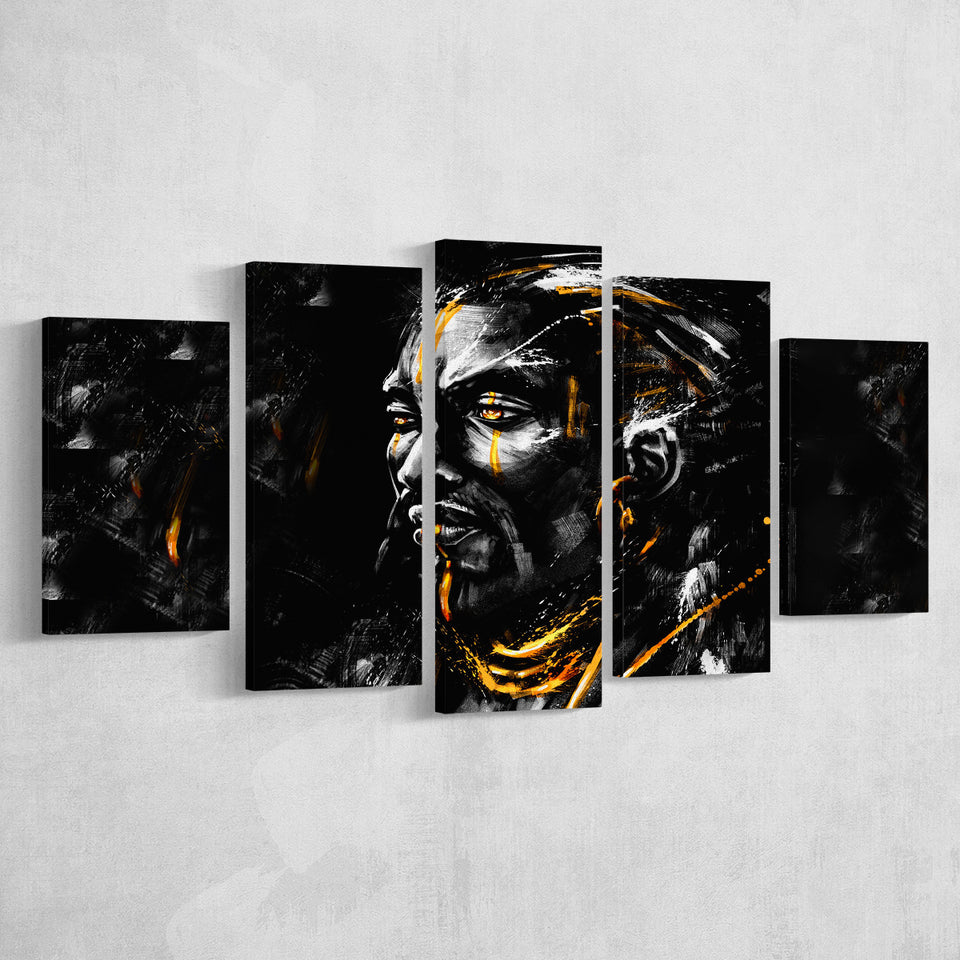 Shaman Canvas African American Art Large Canvas Prints Multi Panels Wall Art Prints Home Decor