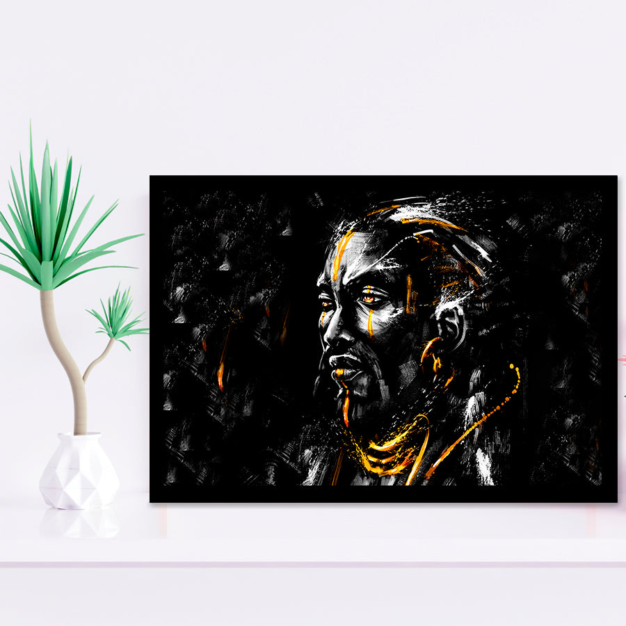 Shaman Canvas African American Art Framed Art Prints Wall Decor - Painting Art,Framed Picture,For Sale, Ready to hang