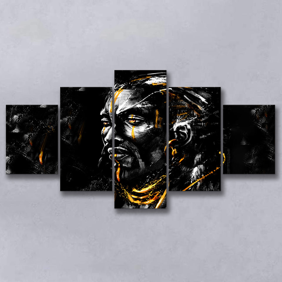 Shaman Canvas African American Art Large Canvas Prints Multi Panels Wall Art Prints Home Decor