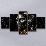 Shaman Canvas African American Art Large Canvas Prints Multi Panels Wall Art Prints Home Decor