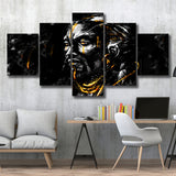 Shaman Canvas African American Art Large Canvas Prints Multi Panels Wall Art Prints Home Decor