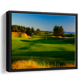 Sheep Ranch Golf Club Hole 11R, Bandon, Oregon, Golf Art Print, Framed Canvas Prints Wall Art Decor, Floating Frame