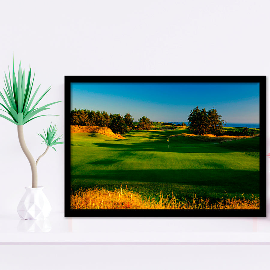 Sheep Ranch Golf Club Hole 11R, Bandon, Oregon, Golf Sport Print, Golf Lover, Framed Art Prints Home Decor