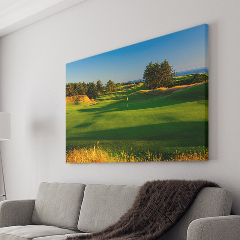 Sheep Ranch Golf Club Hole 11R, Bandon, Oregon, Golf Art Print, Golf Lover, Canvas Prints Wall Art Decor