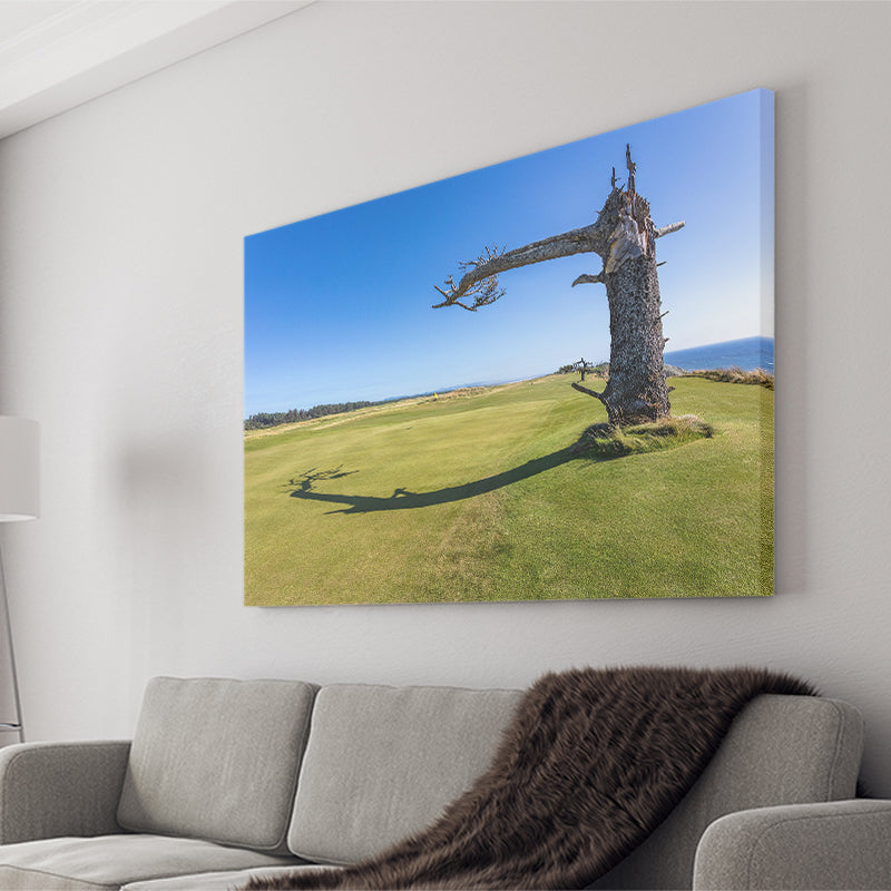 Sheep Ranch At Bandon Dunes Golf Resort, Hole 17 V3, Golf Art Print, Golf Lover, Canvas Prints Wall Art Decor