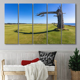 Sheep Ranch At Bandon Dunes Golf Resort, Hole 17 V3, 5 Panels Extra Large Canvas Prints Wall Art Decor