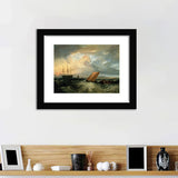 Sheerness As Seen From The Nore Wall Art Print - Framed Art, Framed Prints, Painting Print