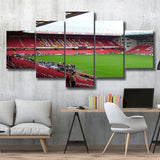 Sheffield United Stadium Canvas Prints Bramall Lane Stadium Wall Art,Multi Panels,Sport Stadium Art Prints, Fan Gift