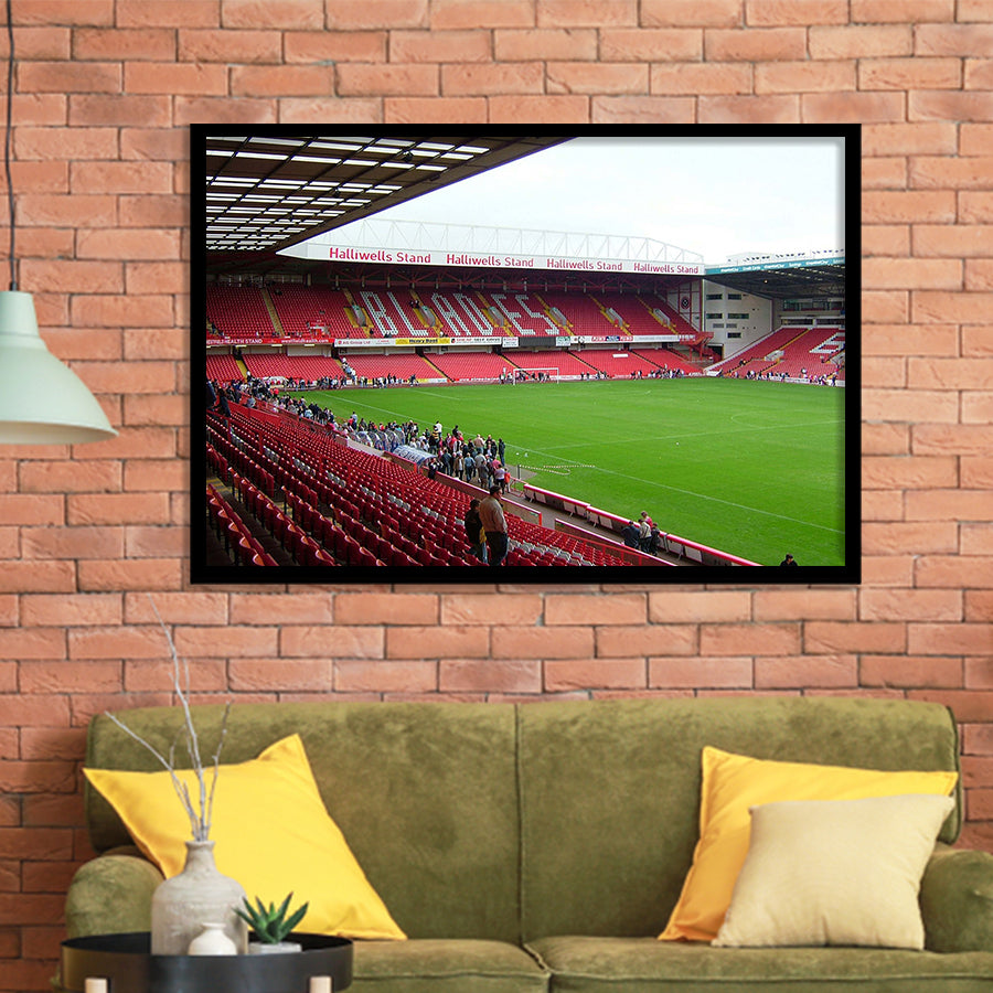 Sheffield United Stadium Art Prints Bramall Lane Stadium Wall Art,Sport Stadium Art Prints, Fan Gift, Wall Decor