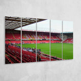 Sheffield United Stadium Canvas Prints Bramall Lane Stadium Wall Art,Multi Panels B,Sport Stadium Art Prints, Fan Gift