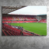 Sheffield United Stadium Canvas Prints Bramall Lane Stadium Wall Art,Sport Stadium Art Prints, Fan Gift, Wall Decor
