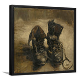 Shoes By Vincent Van GoghArt Print,Canvas Art,Frame Art,Plexiglass Cover