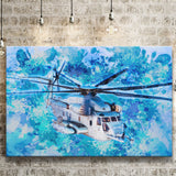 Sikorsky CH 53E Super Stallion Canvas Prints Wall Art Decor - Painting Canvas, Art Print, Home Decor, Ready to Hang