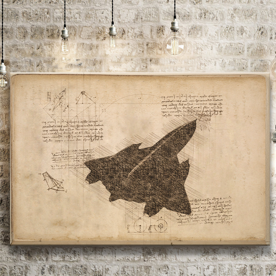 Simpleplanes Sr 71 Blackbird V02 Canvas Prints Wall Art - Painting Canvas, Painting Prints, Wall Home Decor, Prints for Sale