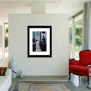 Singer By Wassily Kandinsky-Canvas Art,Art Print,Framed Art,Plexiglass cover