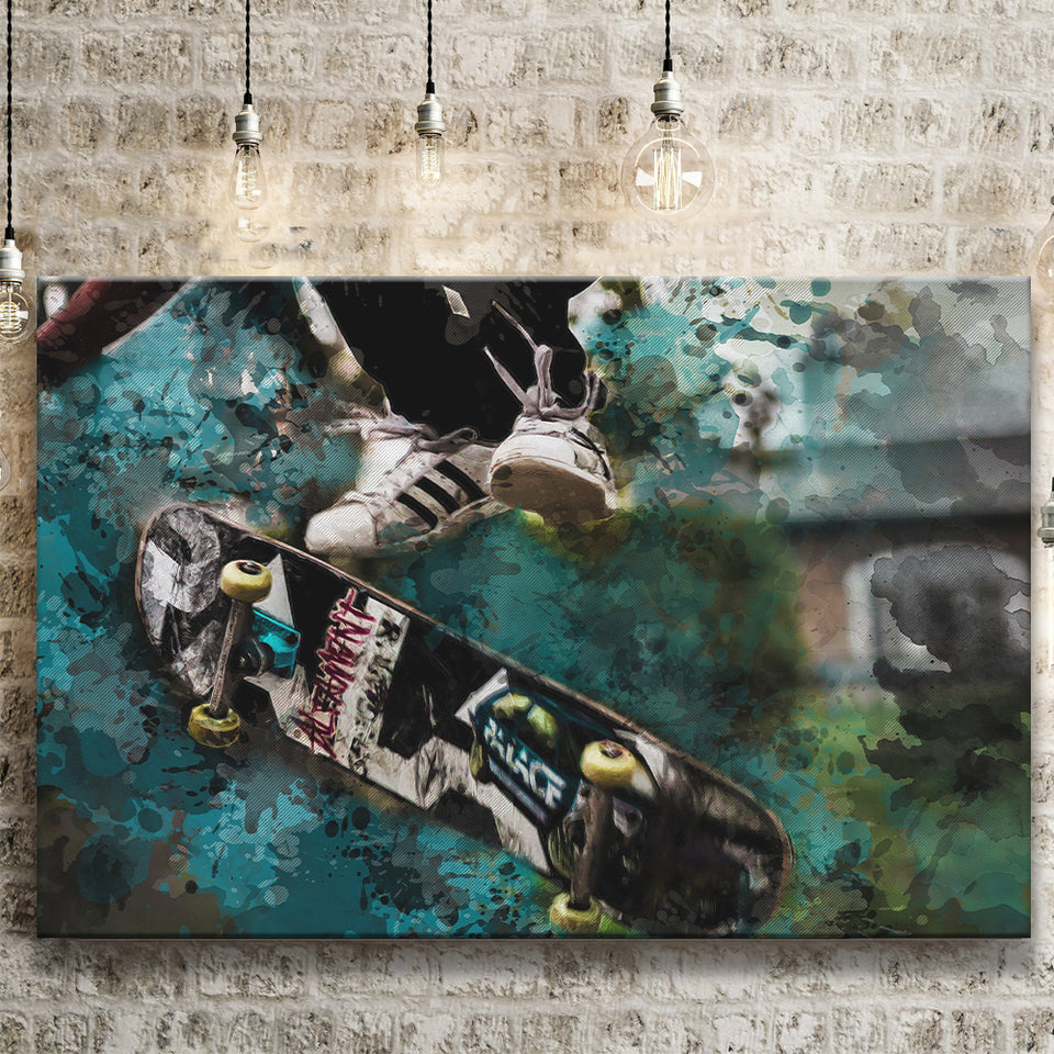 Skateboarding Canvas Prints Wall Art Decor - Painting Canvas, Art Print, Home Decor, Ready to Hang