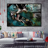 Skateboarding Framed Canvas Prints Wall Art Decor - Painting Canvas, Framed Picture, Home Decor