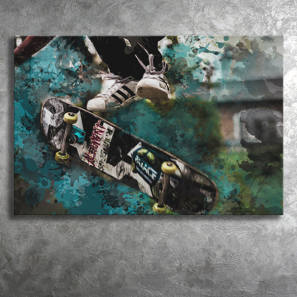 Skateboarding Canvas Prints Wall Art Decor - Painting Canvas, Art Print, Home Decor, Ready to Hang