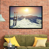 Ski Modern Framed Art Prints Wall Decor - Painting Prints, Framed Picture, Home Decor