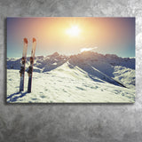 Ski Modern Canvas Prints Wall Art Decor - Paiting Canvas, Art Prints, Wall Decor, For Sale
