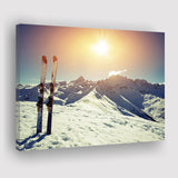 Ski Modern Canvas Prints Wall Art Decor - Paiting Canvas, Art Prints, Wall Decor, For Sale